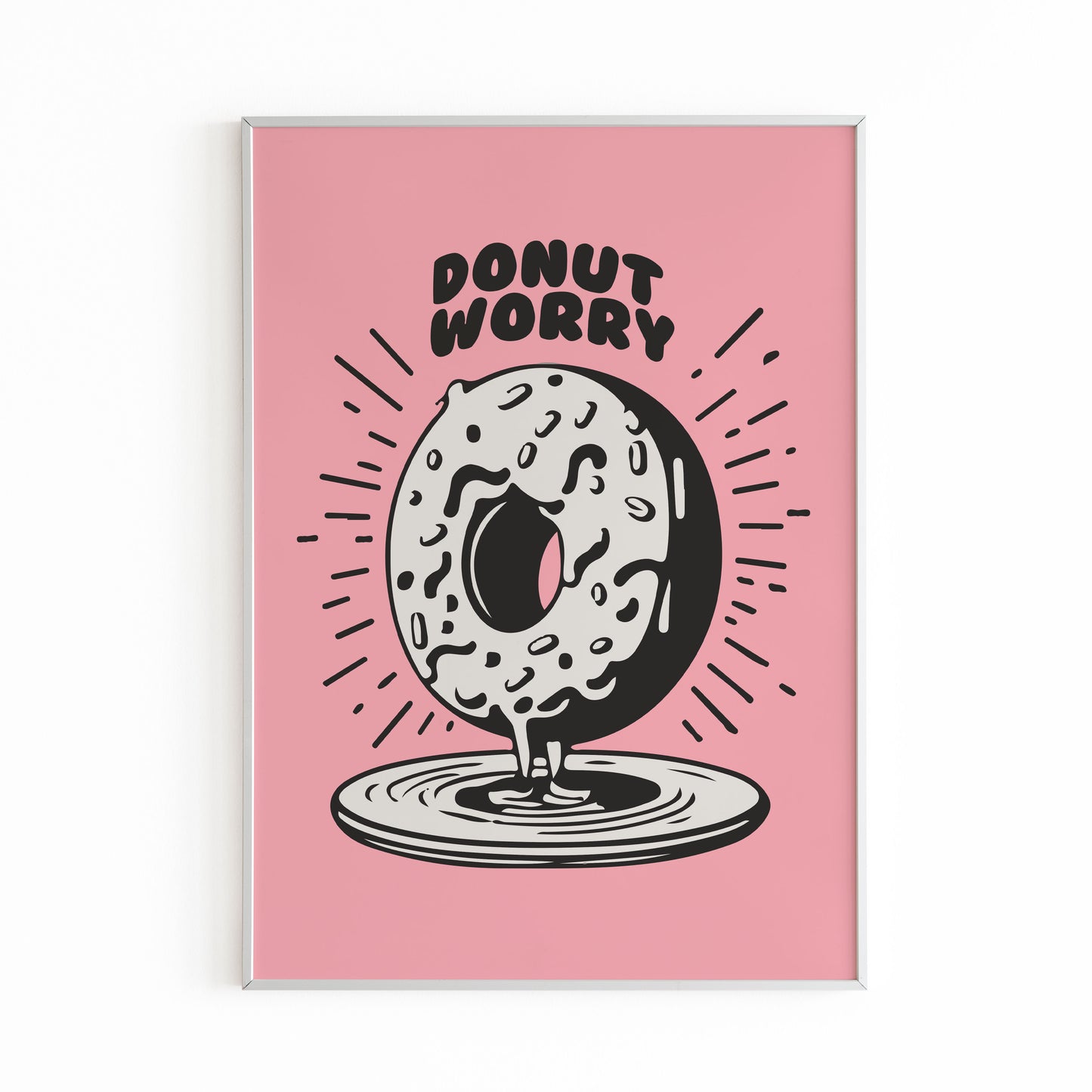 DONUT WORRY PRINT