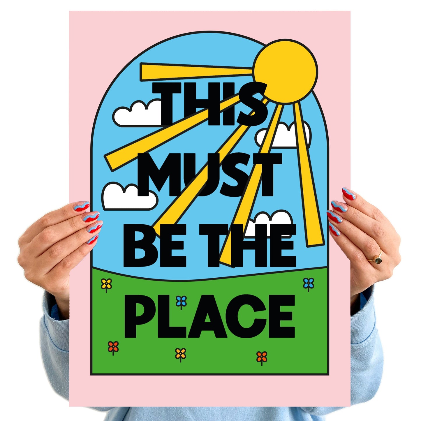 THIS MUST BE THE PLACE PRINT