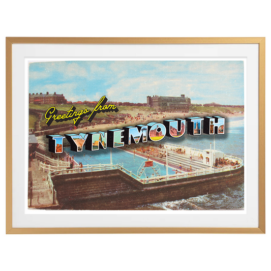 GREETINGS FROM TYNEMOUTH PRINT